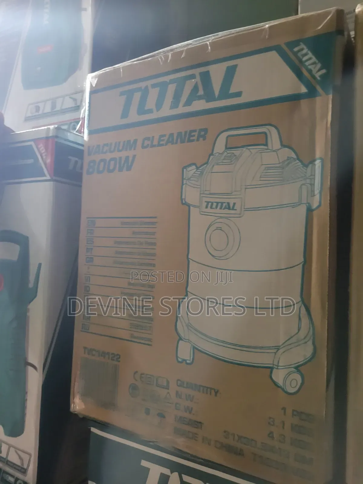 12l Total Vacuum Cleaner Machine(800w)
