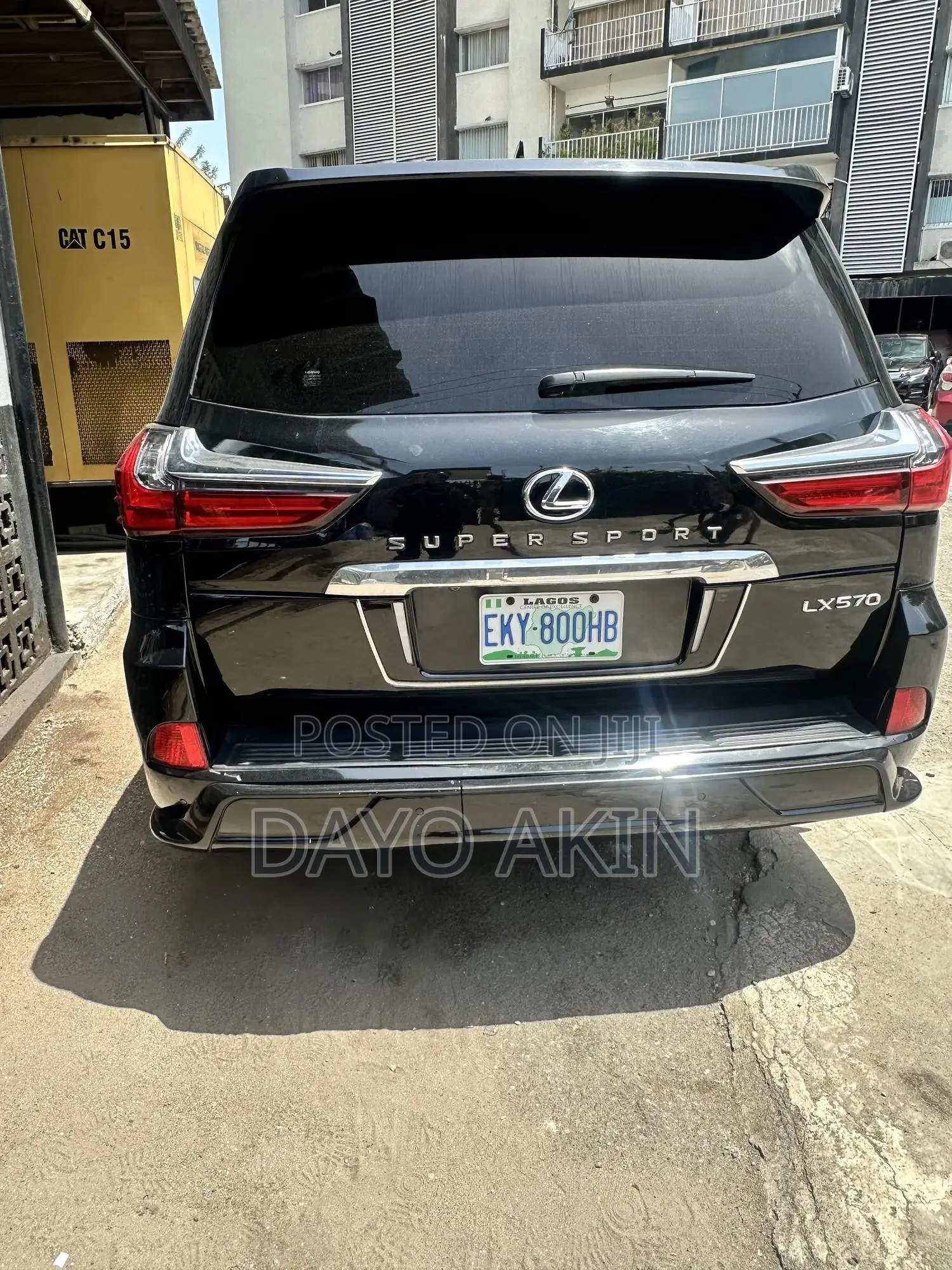 Lexus LX 2016 Black