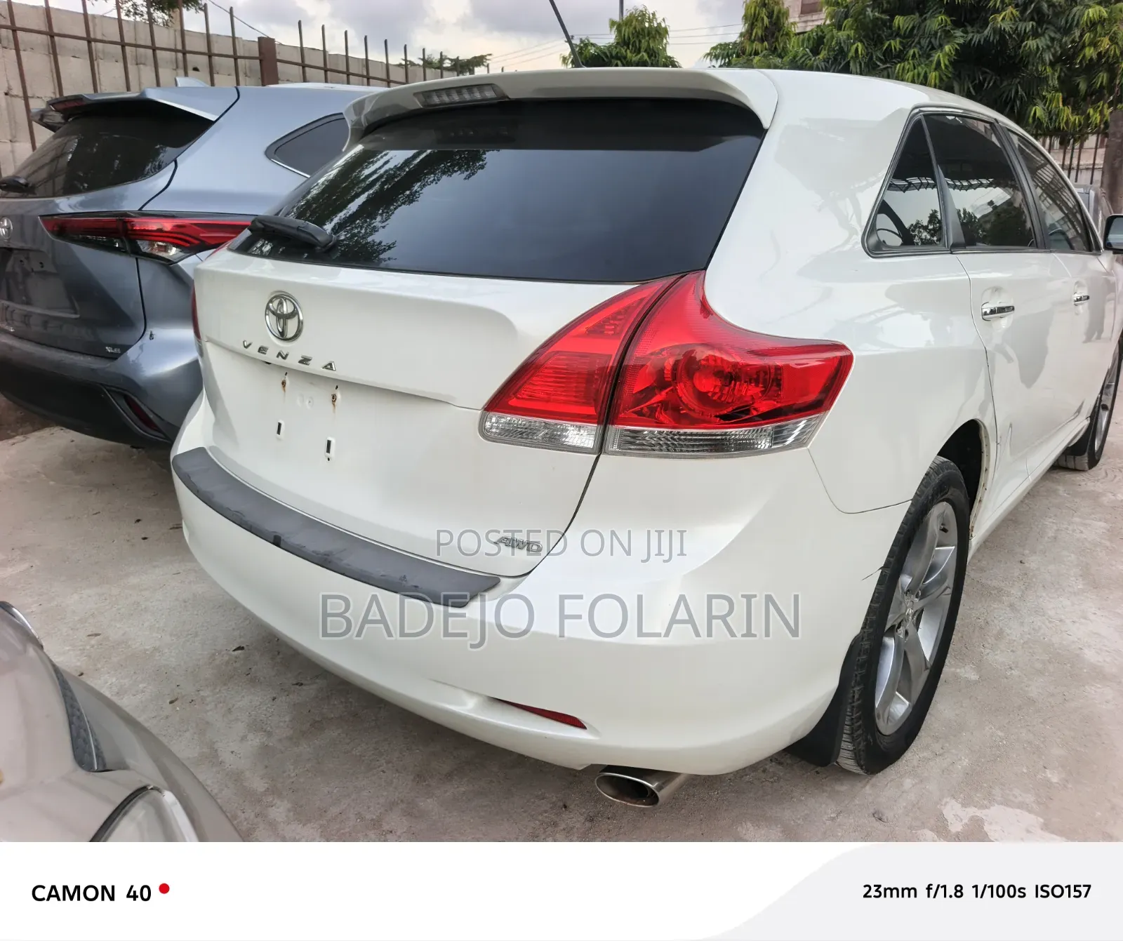 Toyota Venza V6 AWD 2010 White