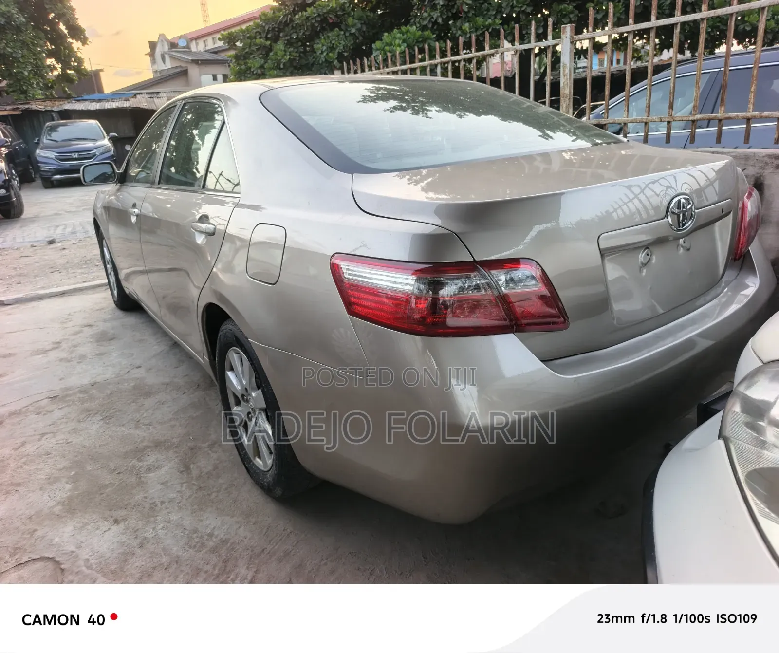Toyota Camry XLE 4dr Sedan (2.4L 4cyl 5A) 2007 Gold
