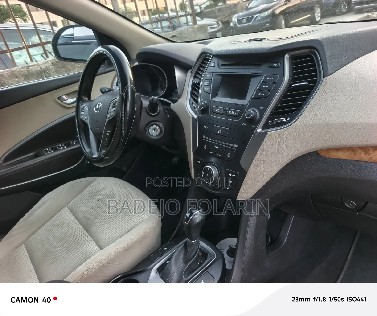 Hyundai Santa Fe SE AWD 2016 Gray