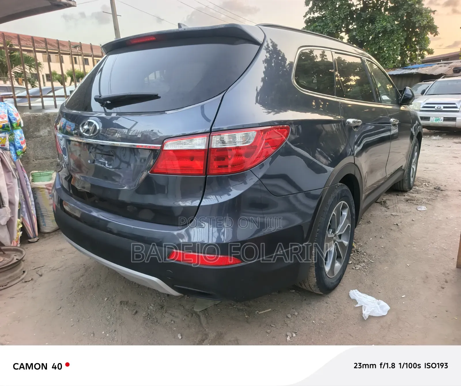 Hyundai Santa Fe SE AWD 2016 Gray