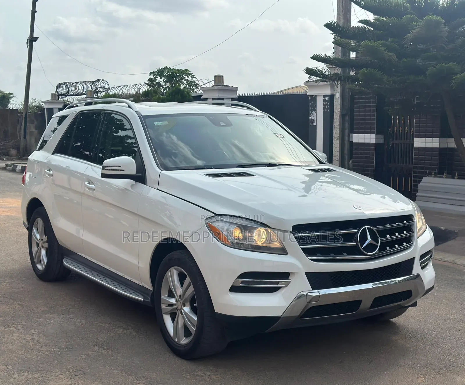 Mercedes-Benz M Class ML 350 4Matic 2013 White