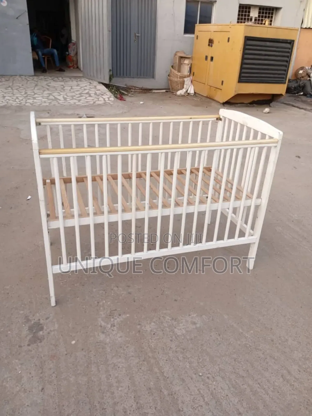 Imported Very Beautiful Baby/Toddler Wooden Cot With Brand New Mattres