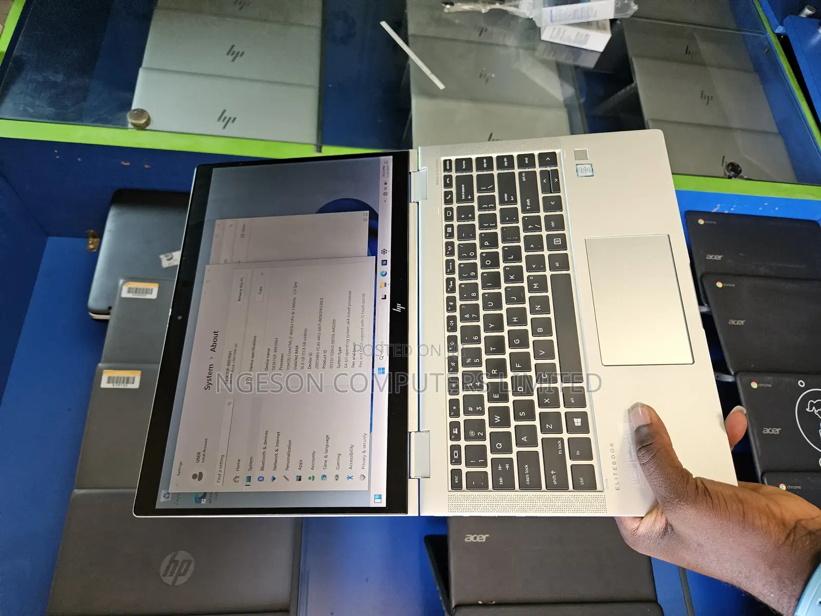 Laptop HP EliteBook 1040 G6 16GB Intel Core i7 SSD 512GB
