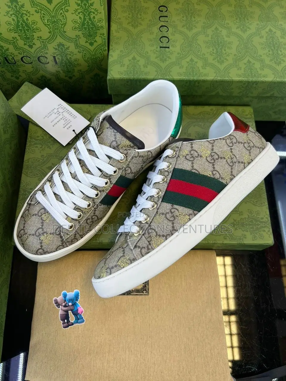 *Original Gucci Luxury Sneaker* *Now Available in Store*