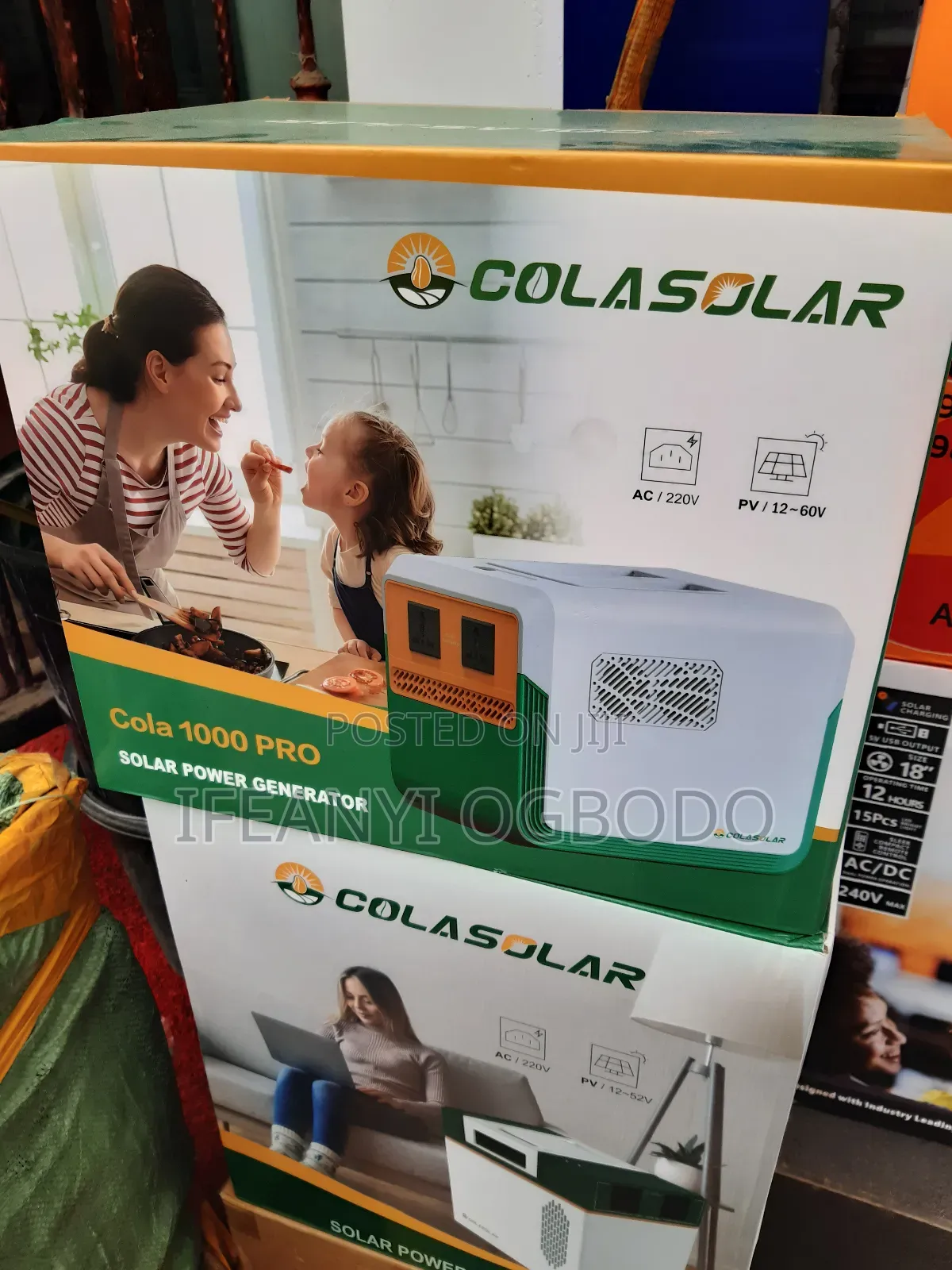 Cola Solar Generator 1000w Pro