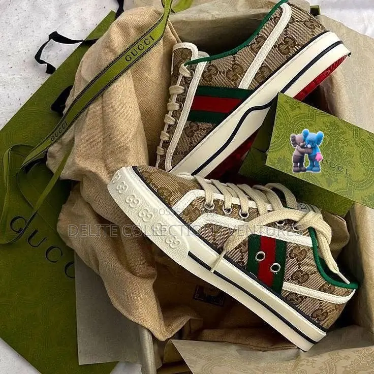 *Original Gucci Luxury Sneaker* *Now Available in Store*
