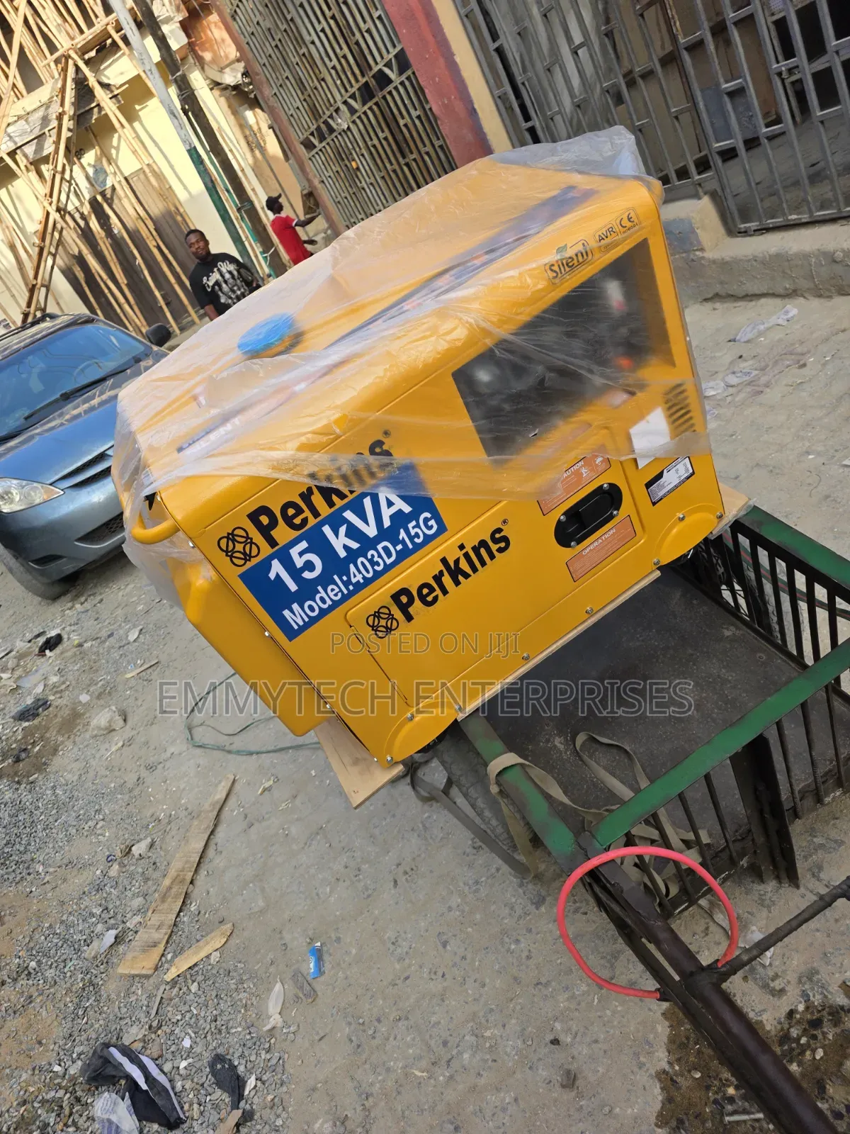 Complete 12.5kva Perkins Diesel Soundproof Gen 1years Wty