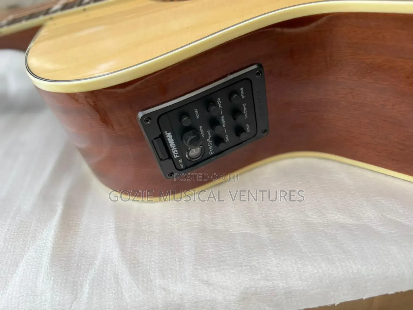 Takla 41" Semi Electro Acoustic Guitar With Bag and Strap