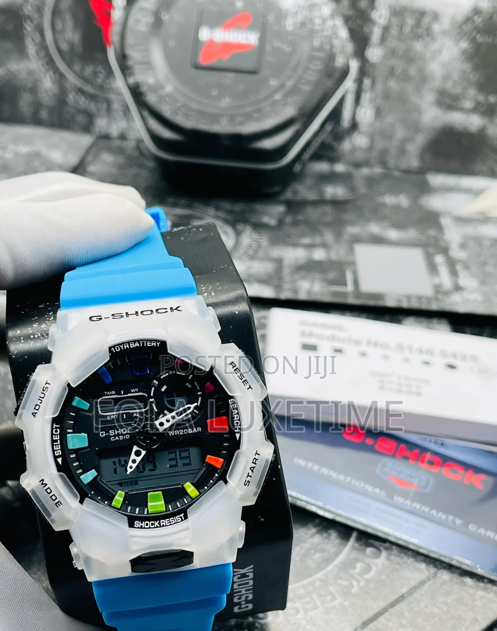 G-Shock Watch Alone Dual Time Sport Wristwatch
