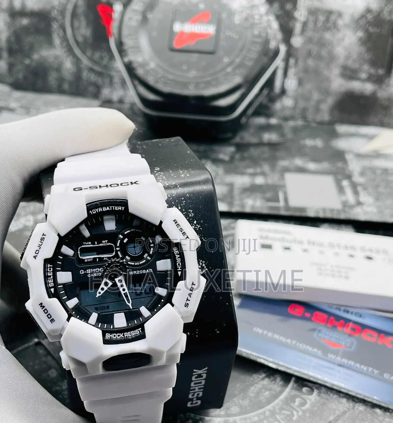 G-Shock Watch Alone Dual Time Sport Wristwatch