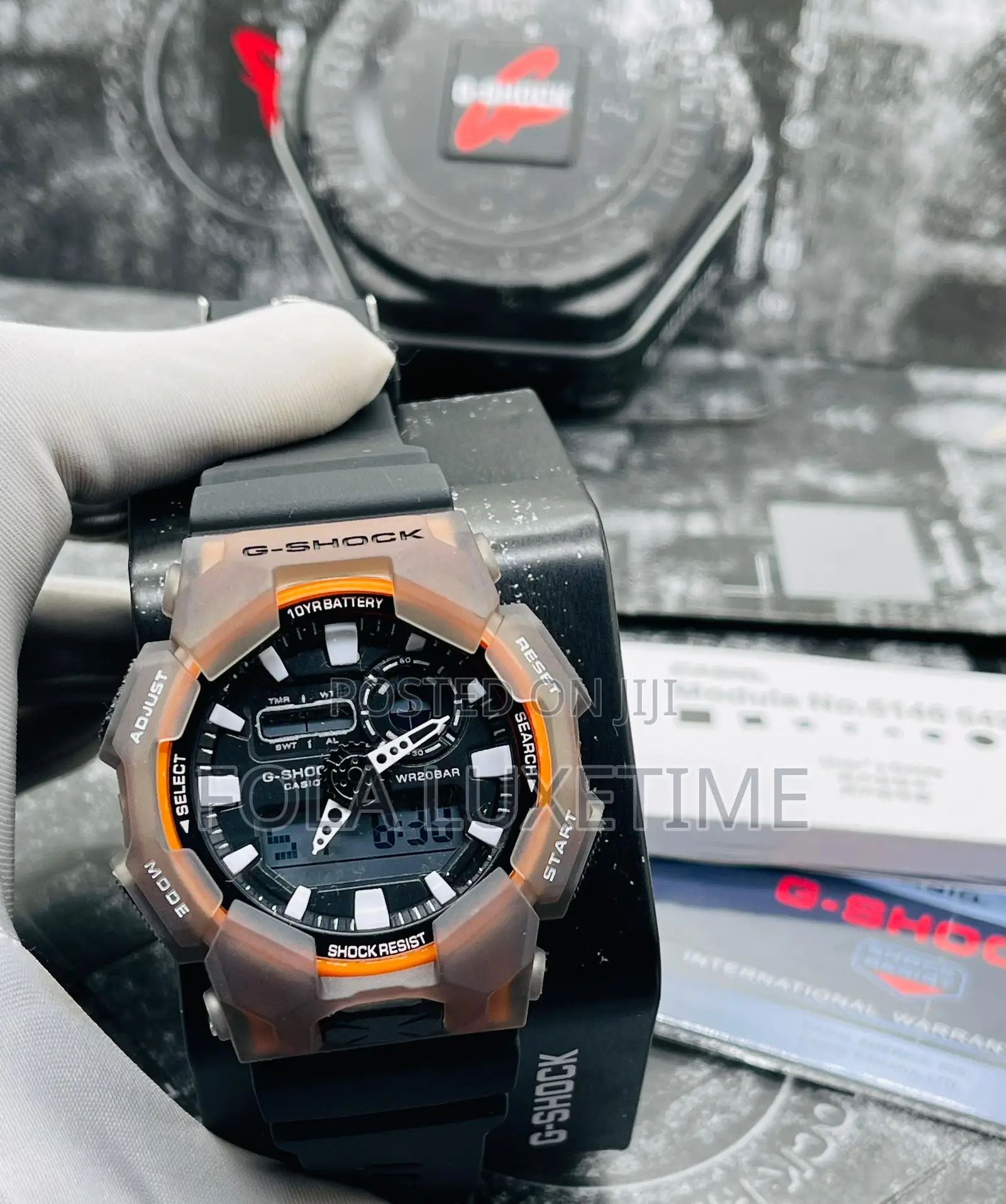 G-Shock Watch Alone Dual Time Sport Wristwatch