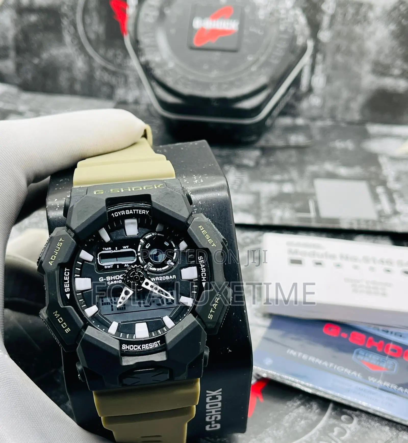 G-Shock Watch Alone Dual Time Sport Wristwatch