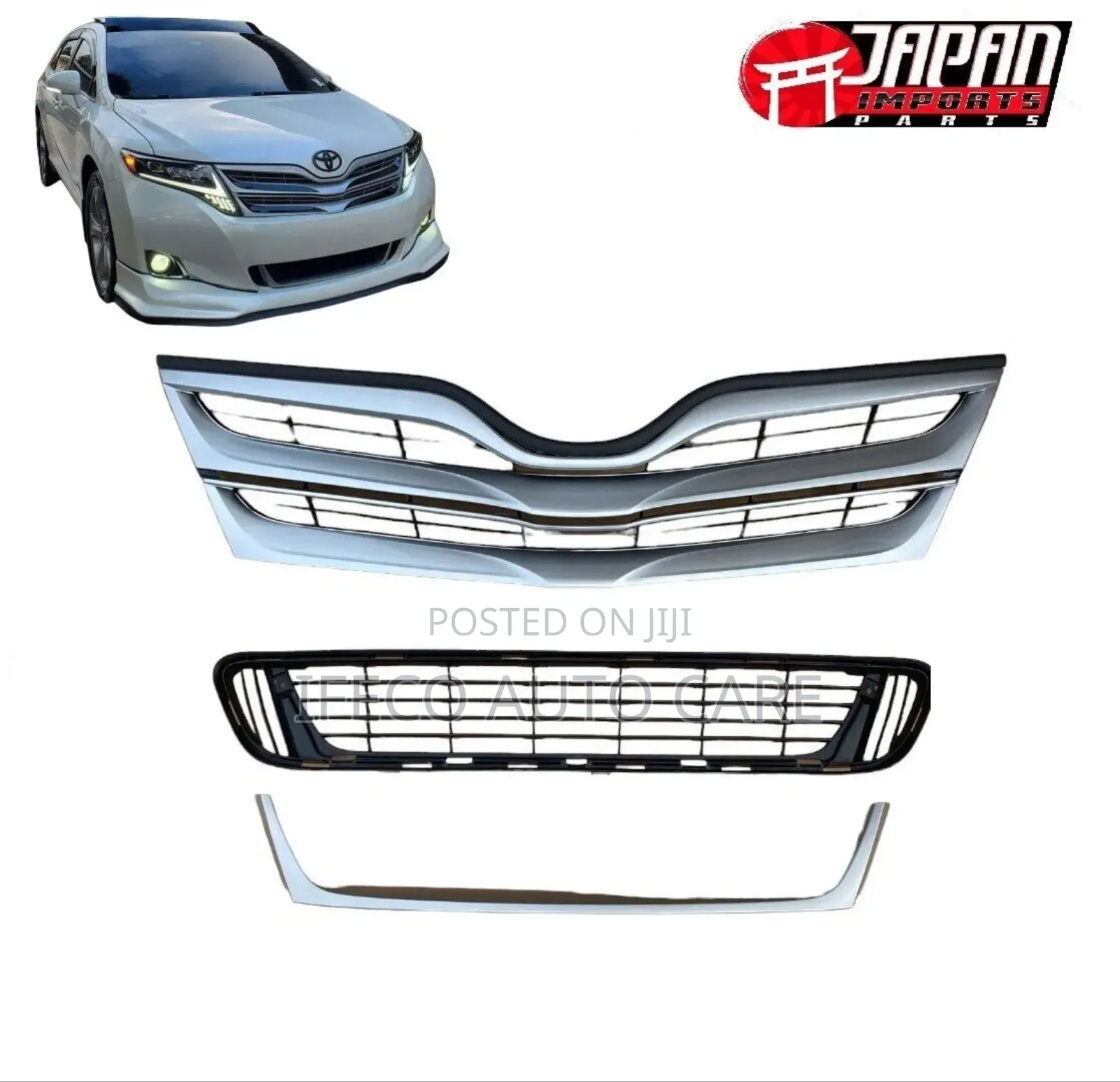 Up and Down Grill for Toyota Venza 2014-2015