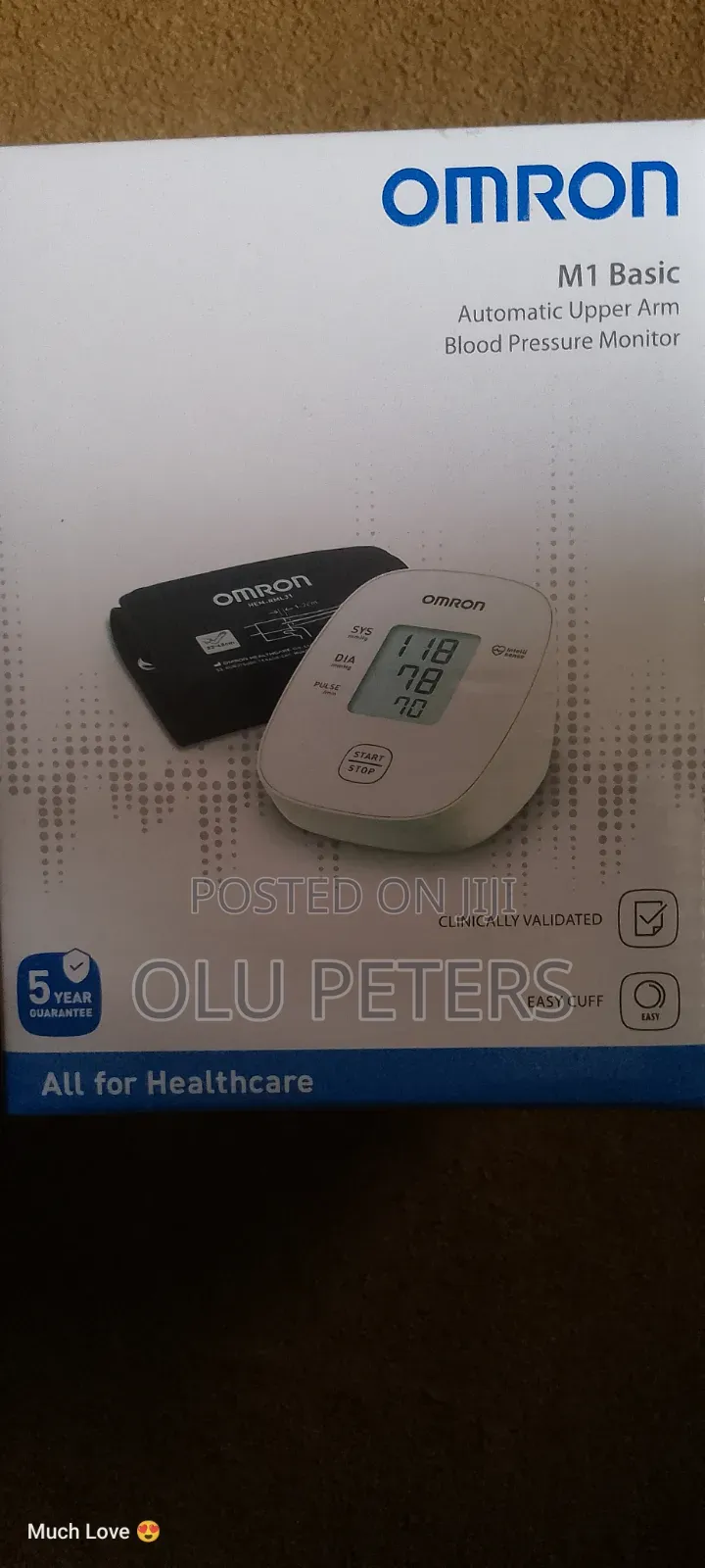 Omron M1 Blood Pressure Monitor