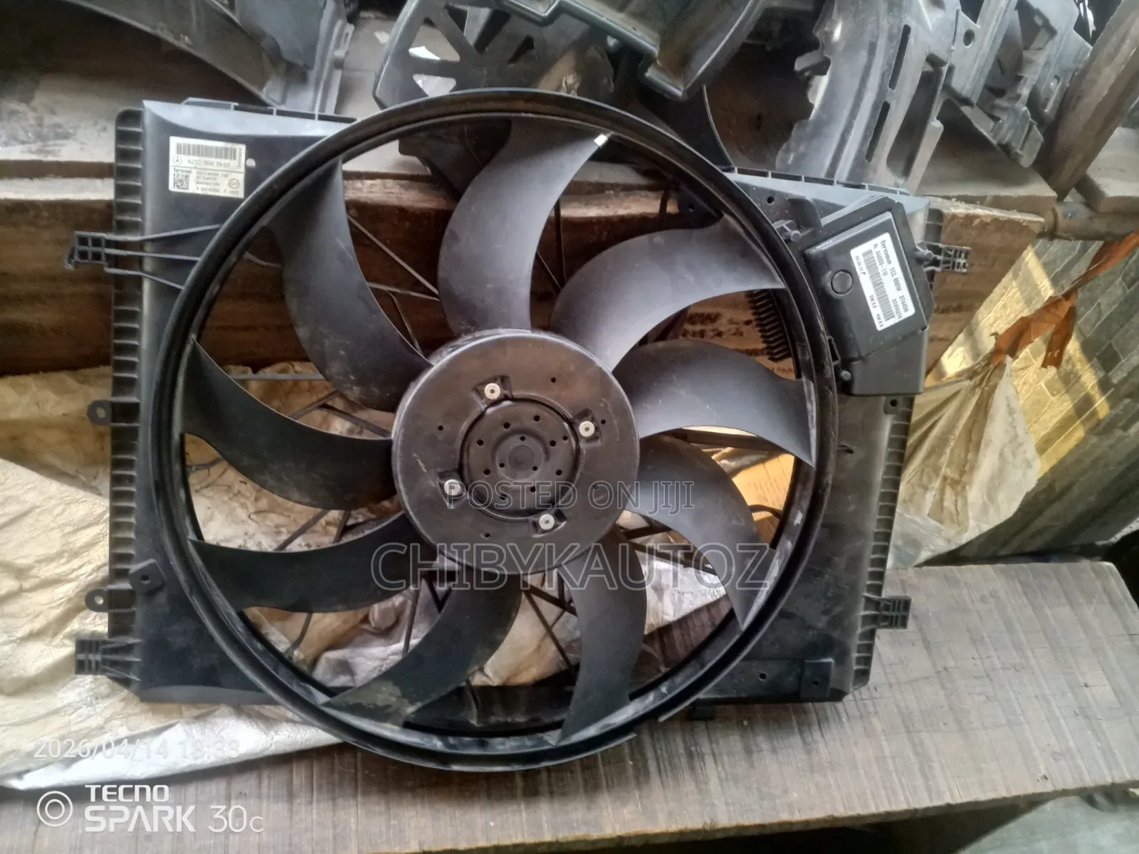 Radiator Fan for E350 W212