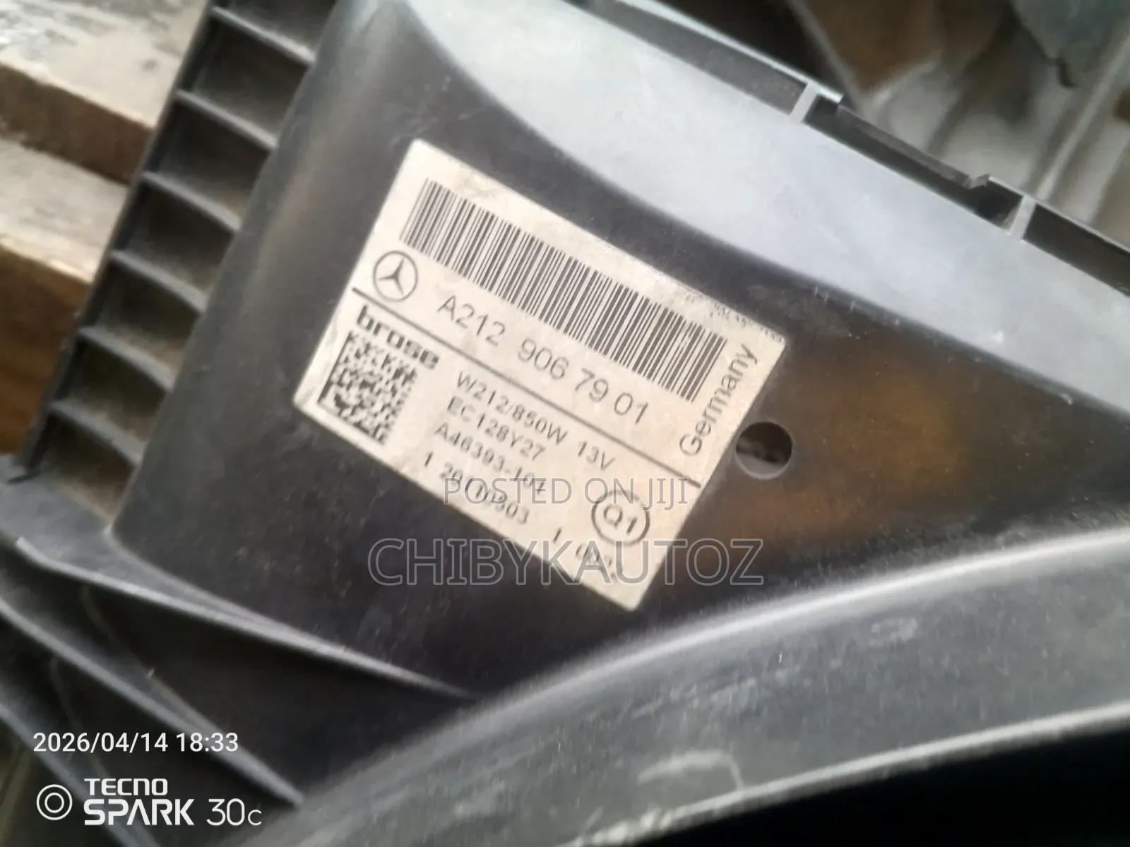 Radiator Fan for E350 W212