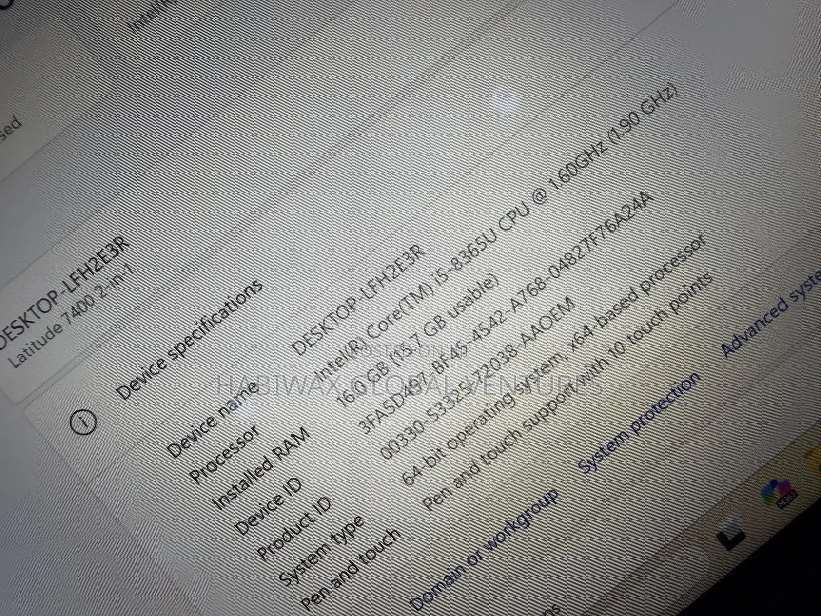 Laptop Dell Latitude 7400 16GB Intel Core i5 SSD 256GB