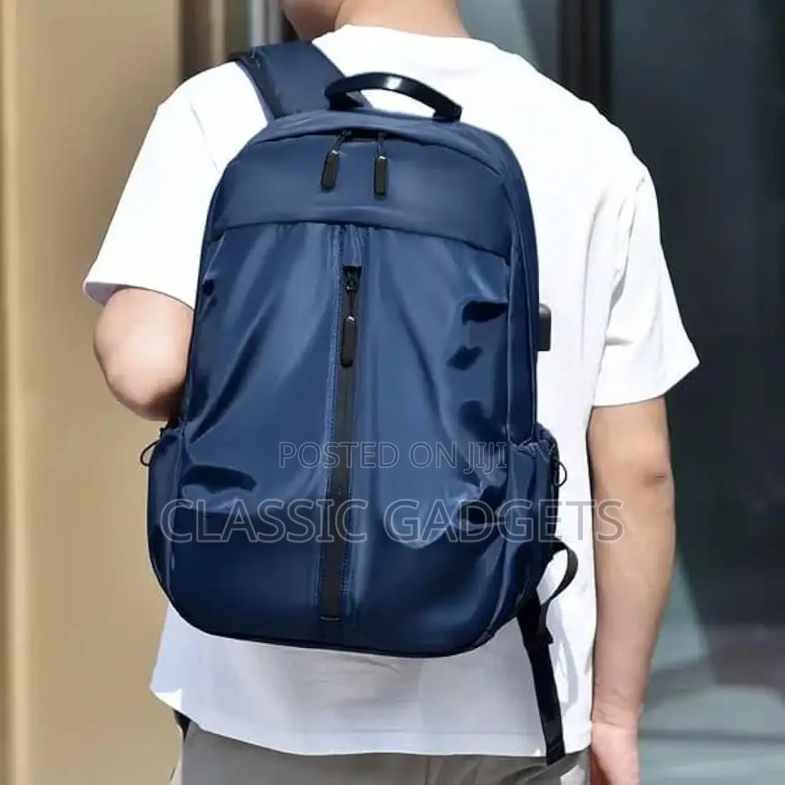 Waterproof Casual Backpack With Usb Charging Port for School,Travel