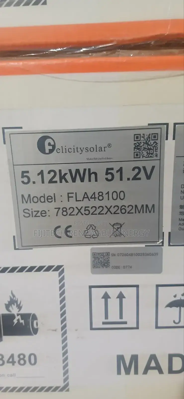 5kwh 48v Felicity Lithium Battery