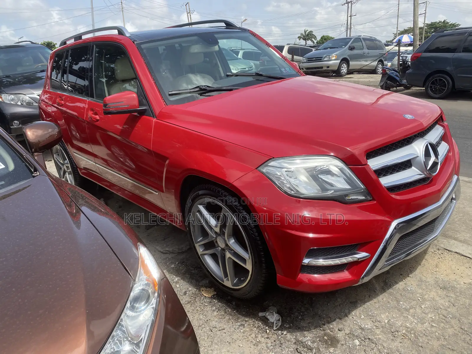 Mercedes-Benz GLK-Class 350 4MATIC 2013 Red