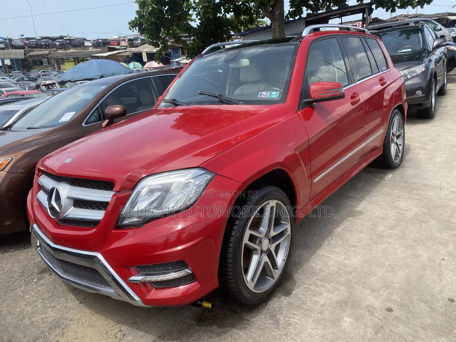 Mercedes-Benz GLK-Class 350 4MATIC 2013 Red