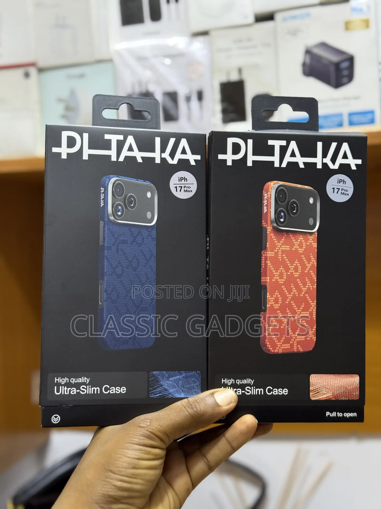Pitaka Aramid Fiber Woven Magsafe Ultra Slim Case for iPhone 17 Promax