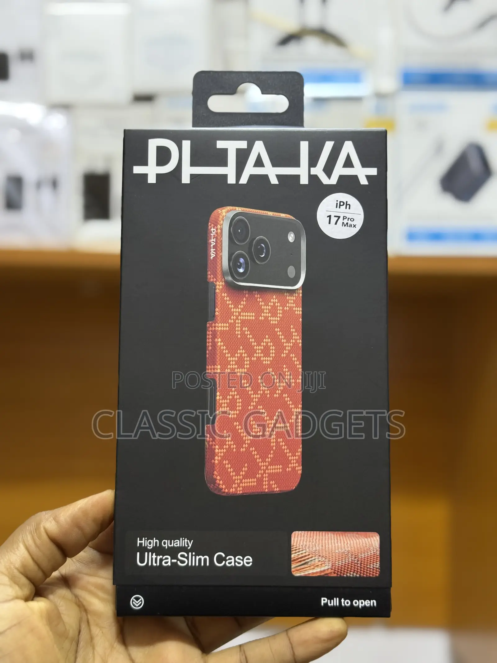 Pitaka Aramid Fiber Woven Magsafe Ultra Slim Case for iPhone 17 Promax
