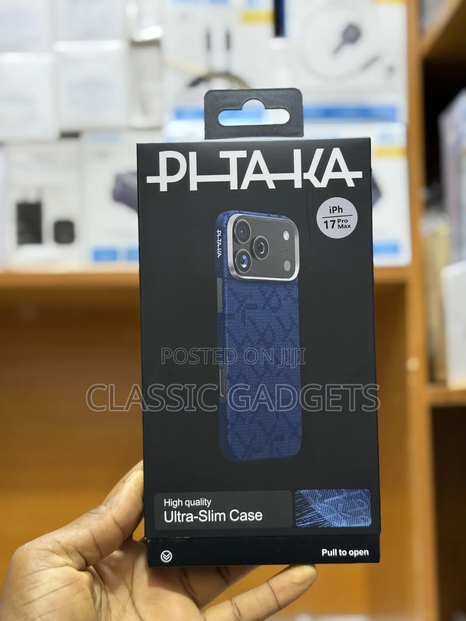 Pitaka Aramid Fiber Woven Magsafe Ultra Slim Case for iPhone 17 Promax