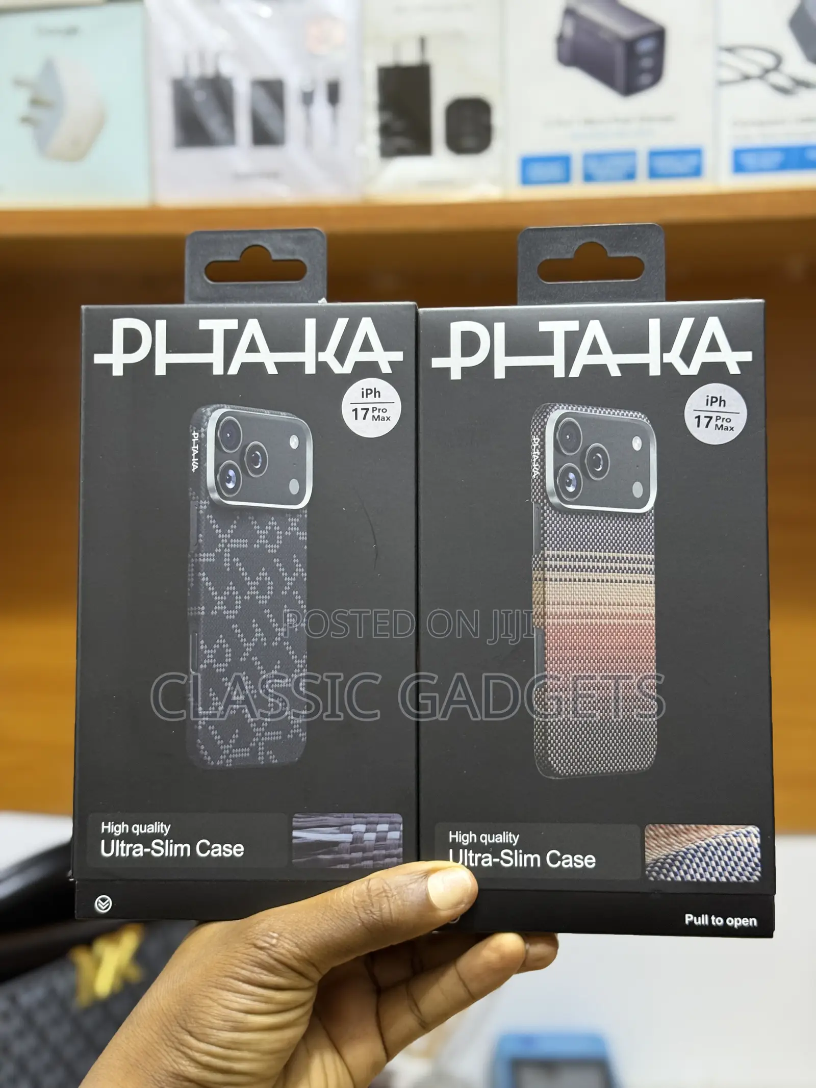 Pitaka Aramid Fiber Woven Magsafe Ultra Slim Case for iPhone 17 Promax