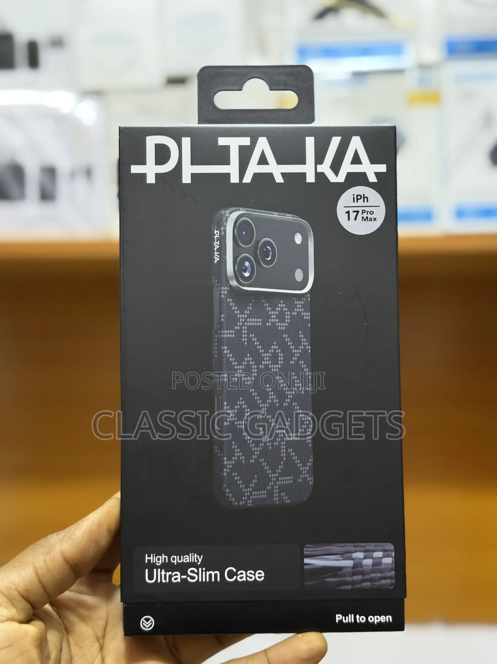 Pitaka Aramid Fiber Woven Magsafe Ultra Slim Case for iPhone 17 Promax