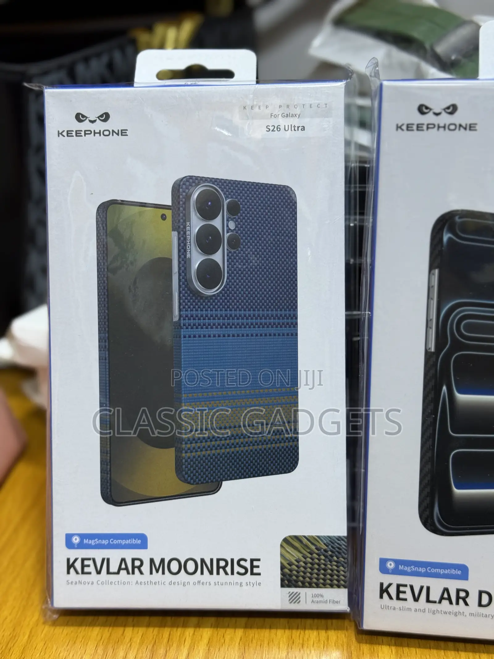 Keephone Kevlar Moonrise  Aramid Magnetic Case for Galaxy S26 Ultra