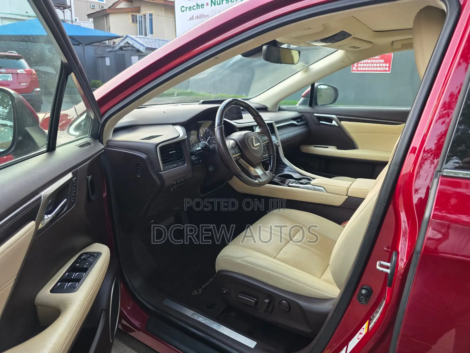 Lexus RX 350 FWD 2016 Red