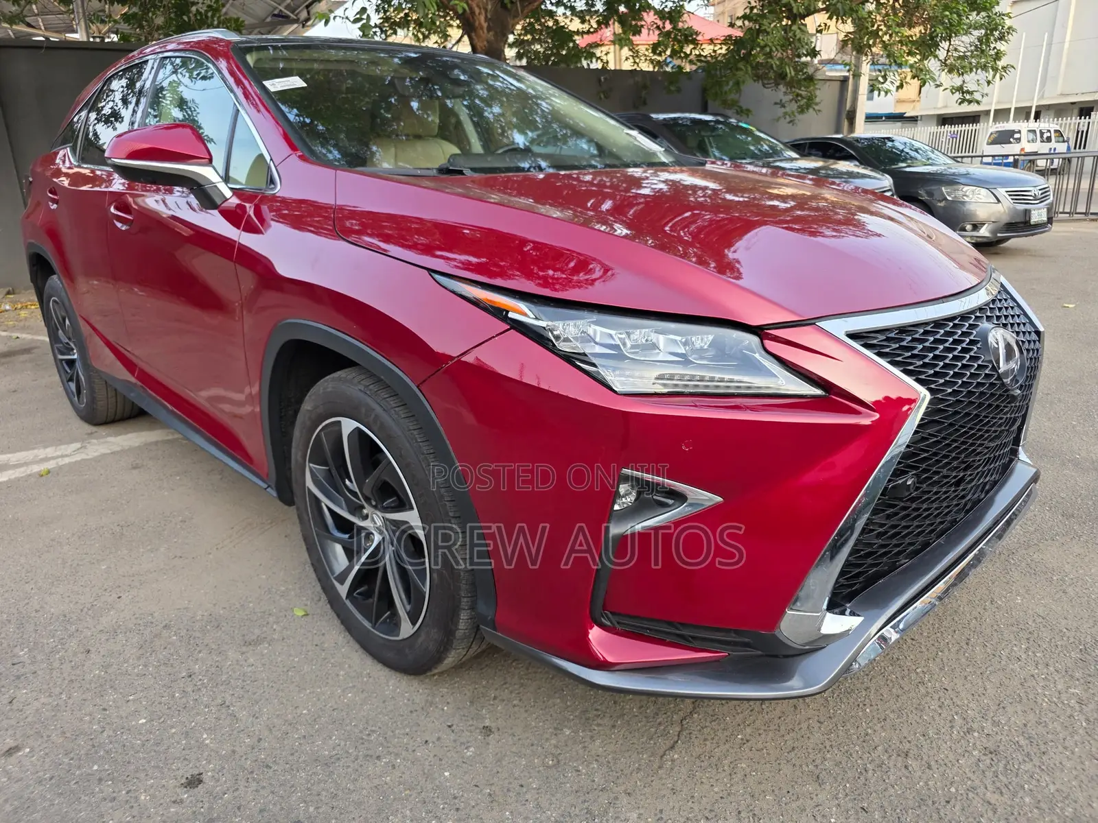 Lexus RX 350 FWD 2016 Red