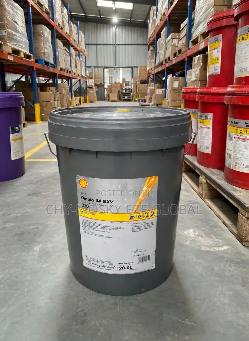 Shell Omala S4 GXV 220 Synthetic Industrial Gear Oil (20ltr/Pail)