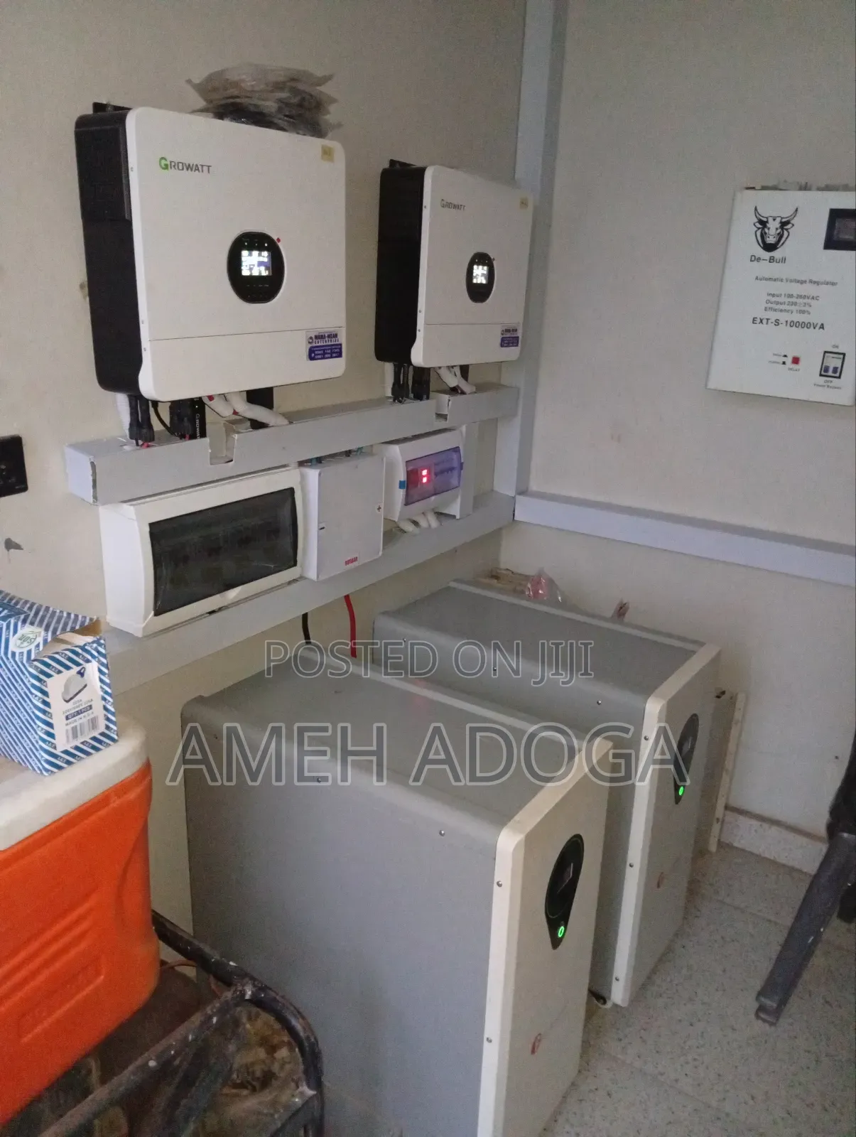 12kva Solar Power Solution With 50kwh Lithium Batteries