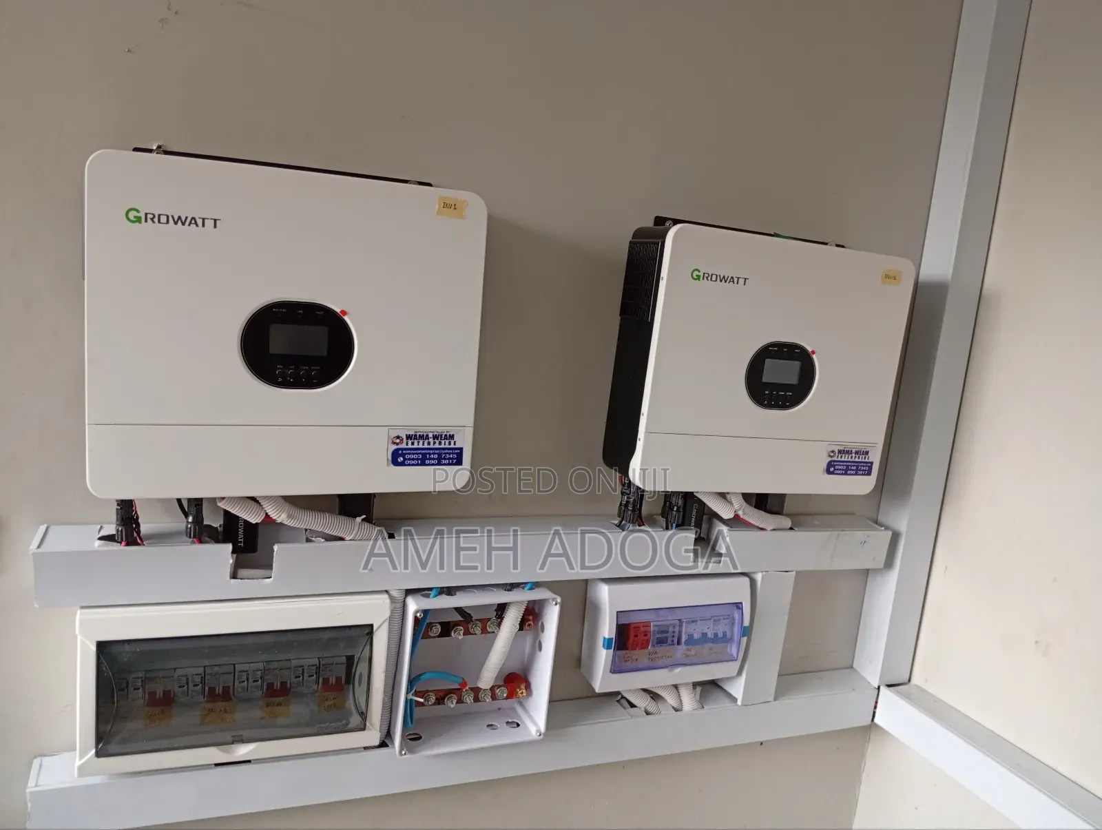 12kva Solar Power Solution With 50kwh Lithium Batteries