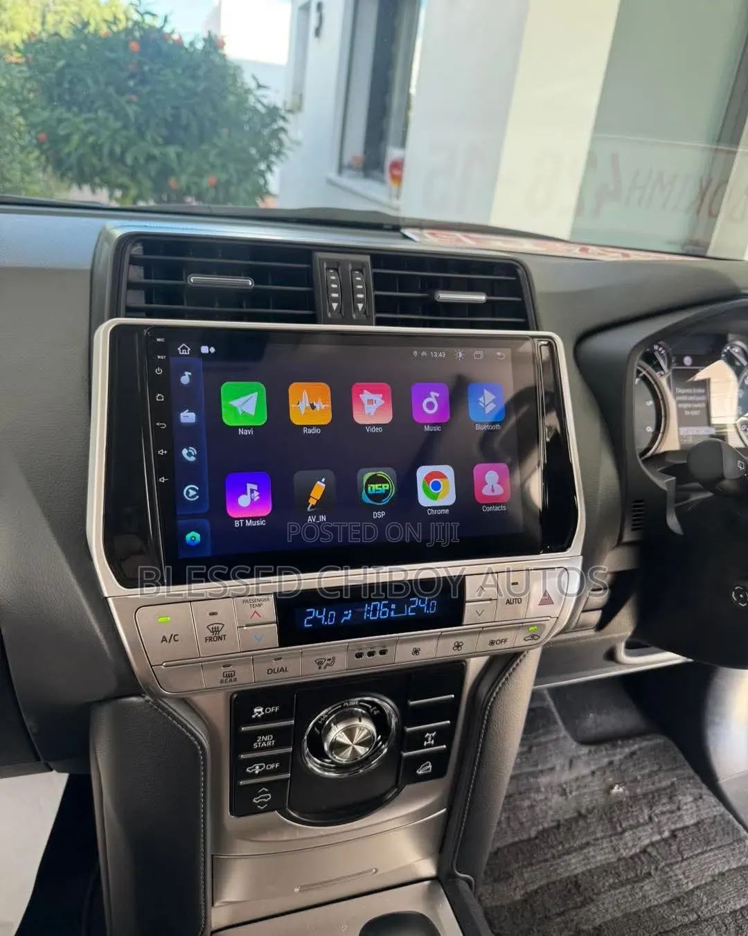 This Android Stereo Upgrade Is Special for Land Cruiser Prado