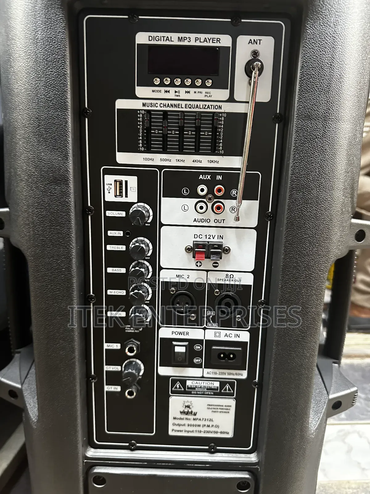 Mighty Pro Audio Double 12 Inches Pa System