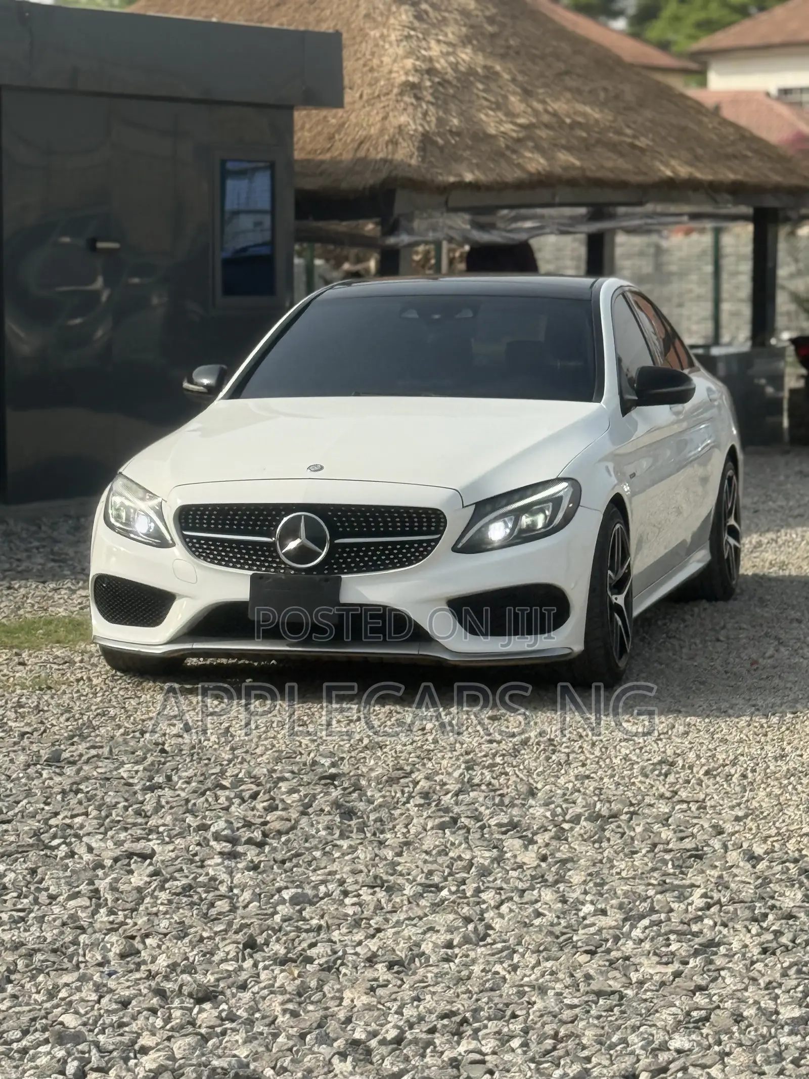 Mercedes-Benz C-Class C 450 AMG 4MATIC (S205) 2016 White