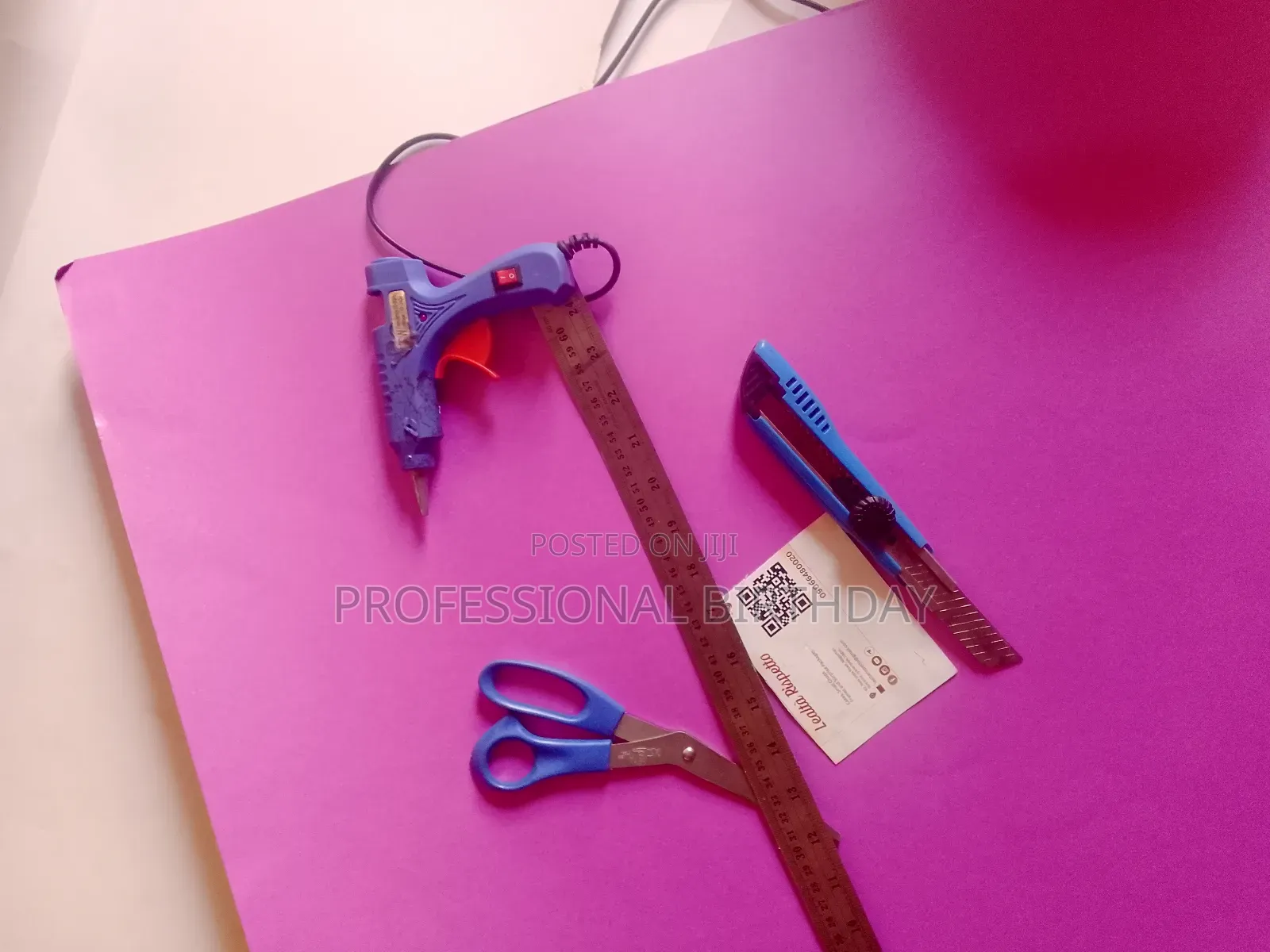 Pink Car Bow Card Lagos Autos