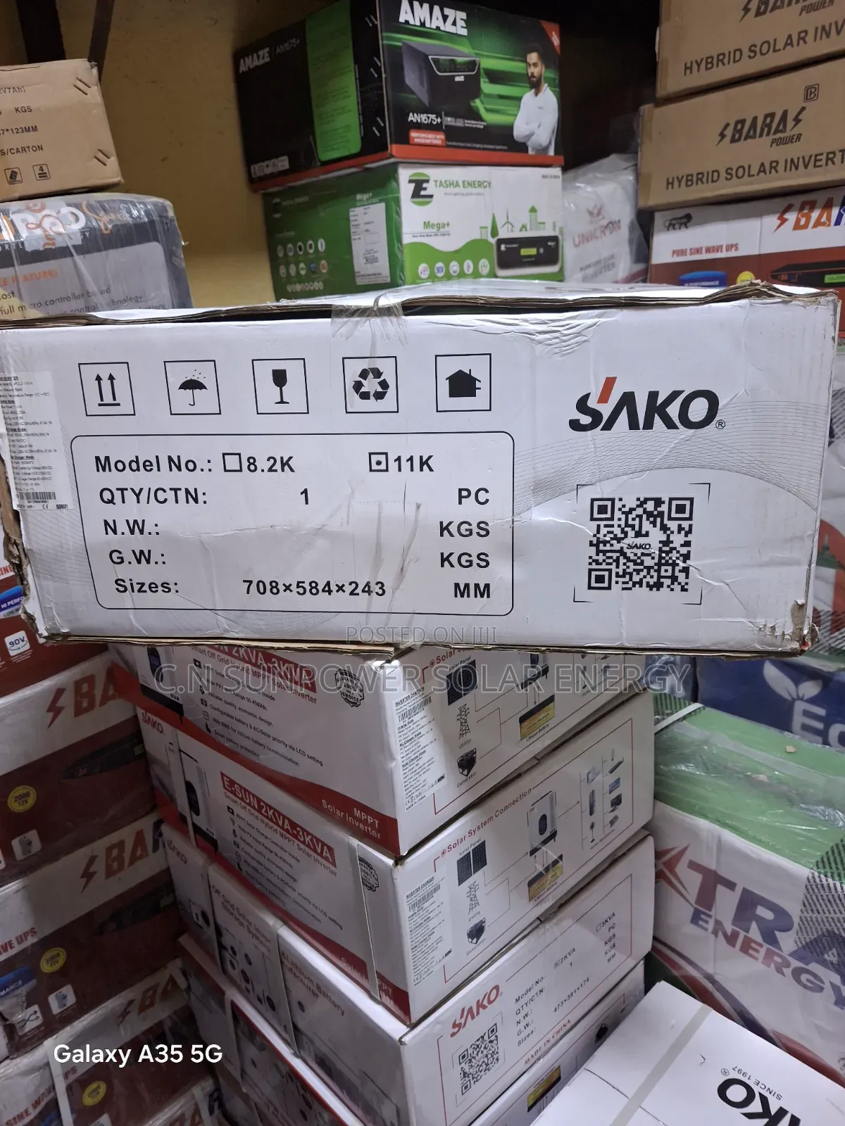 11kva/ 48v Sako Hybrid Inverter