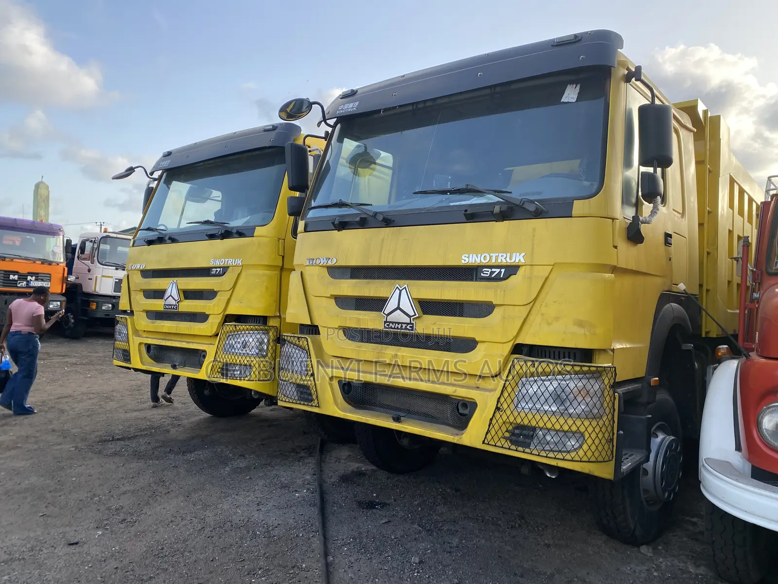 Howo 371hp Tipper