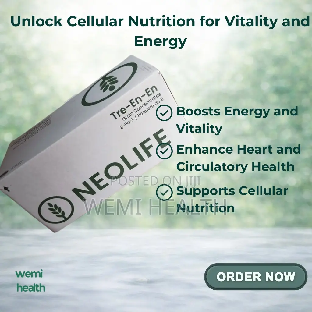 Pack of 8 Tre en en Whole Grain Concentrates for Cellular Nutrition