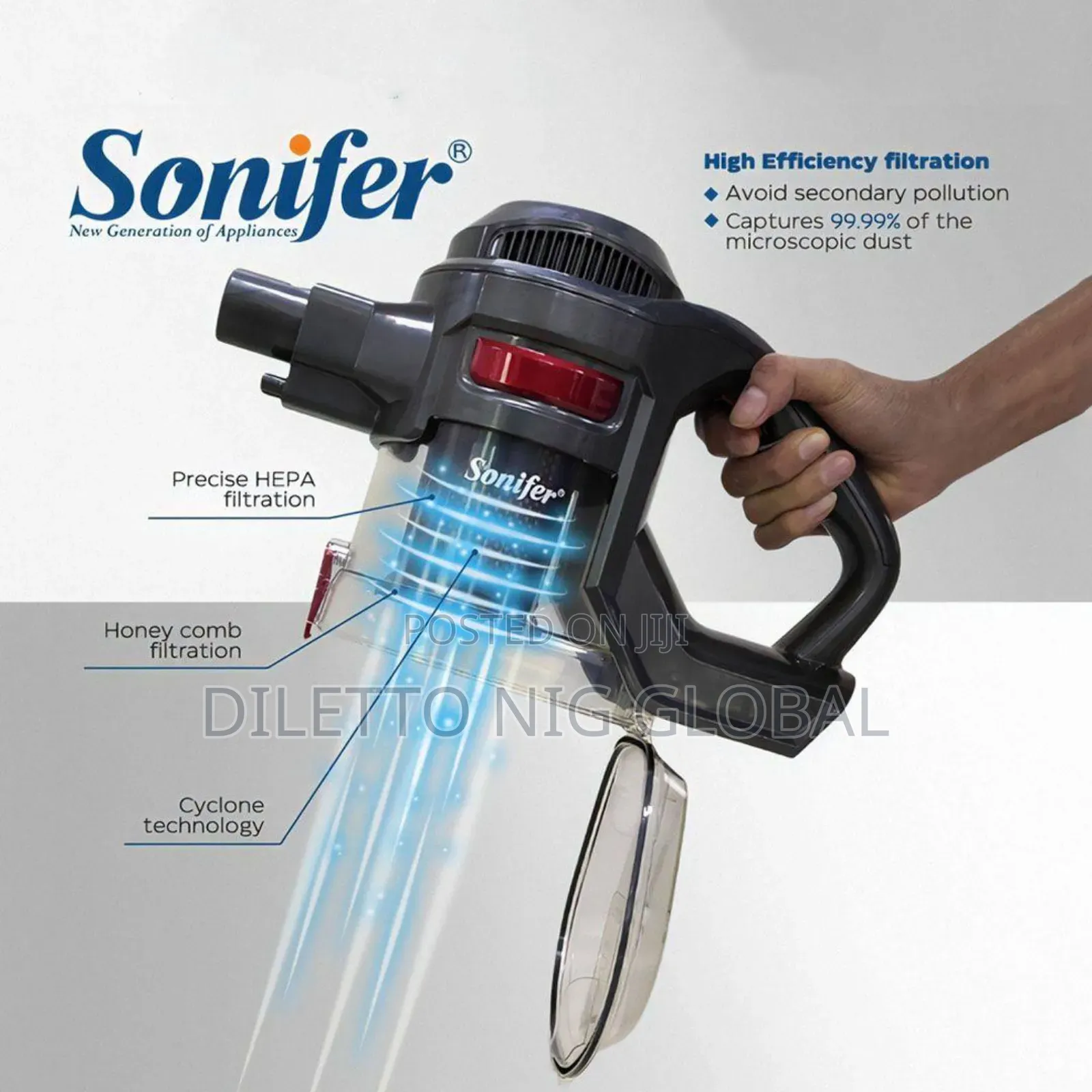 2 in 1 Cordless Vacuum Cleaner