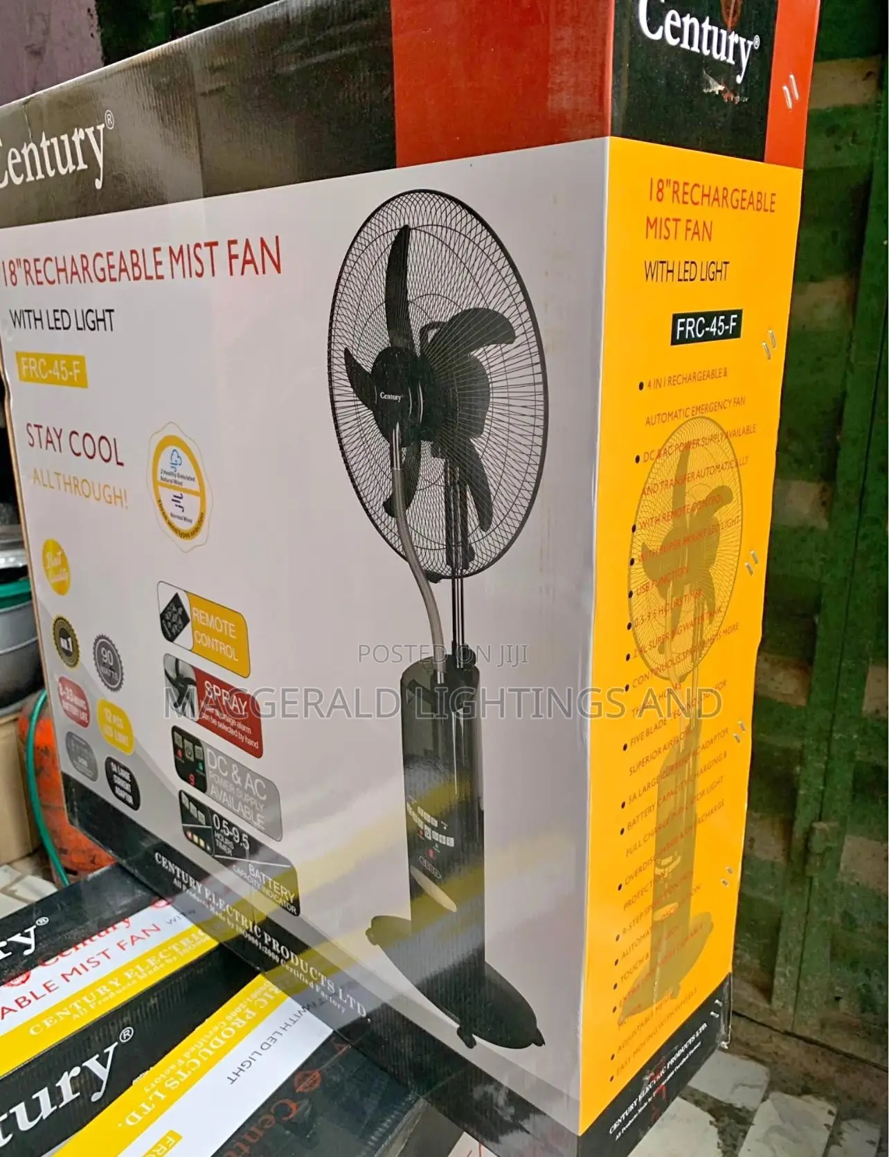 Rechargeable Fan