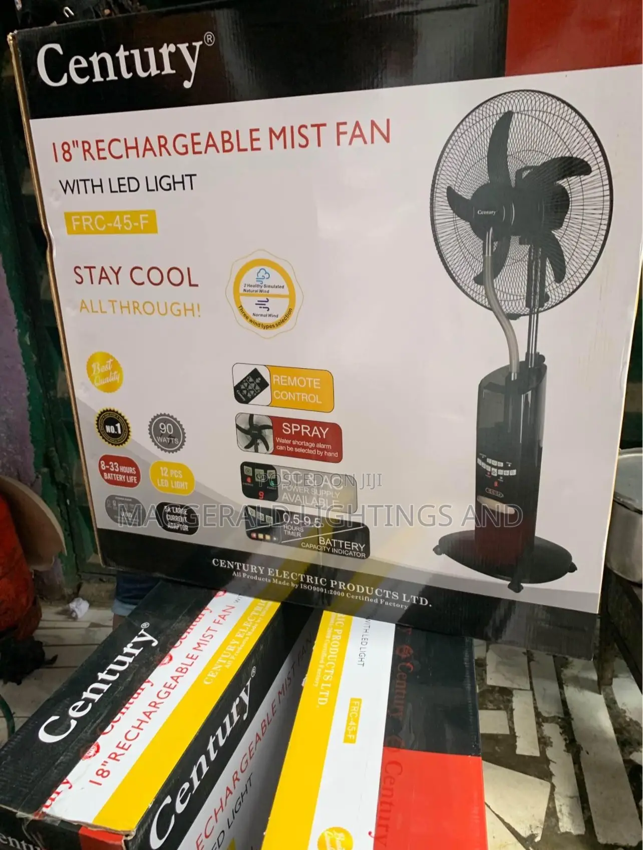 Rechargeable Fan