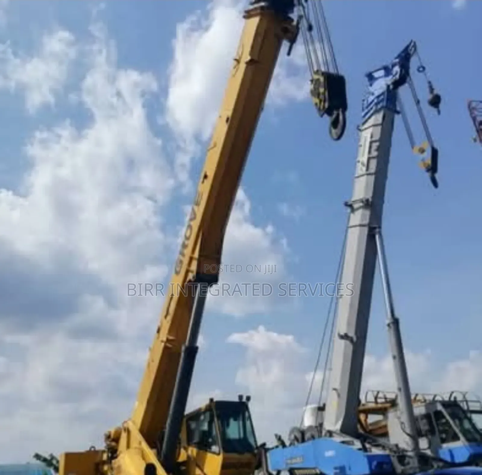Crane Hire, Swamp Buggy Hire