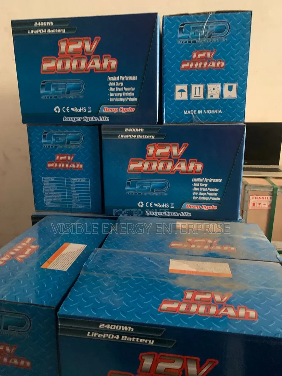 LGP Power Lithium Battery (12v 200ah)